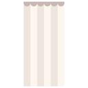 Wandpanelen Wandbekleding zelfklevend beige gestreept met rand