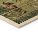 Houten Wanddecoratie Paardenwei in het Natuurpark - Oliver Robins
