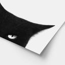 Poster Regard d'une chatte noire - Korenkova