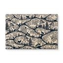 Houten Wanddecoratie Dierensilhouetten in het Noordse Bos - Oliver Robins