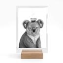 Présentoir de table Koala avec café - Korenkova
