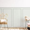 Wandpanelen Wandbekleding mint-pastel met kader