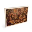 Stampa su legno Amber Flora - Donne nella foresta pluviale - Sir Edward x Grigory Gladarev