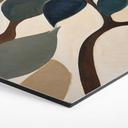 Esagono Stampa per Pareti Emil's Garden - Foglie Botaniche - Sir Edward x Grigory Gladarev - Alu-Dibond