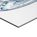 Wanddecoratie Grote Golf-thee in Hokusai-stijl - Trinidad - Alu-Dibond