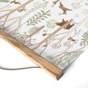Kinderkamer Textielposter Vrolijk bosleven met dieren - Oliver Robins