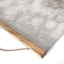 Textielposter Paardenbloemendroom in beige - Ms Tiff