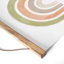 Textielposter Regenboog aquarel - Nouveauprints