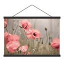 Textielposter Poppy Flower Romance - Delgado