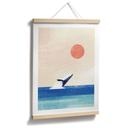 Poster Walvis in de zee - Rivers