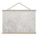 Textielposter Planten in wit in modern design - Ms Tiff