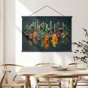 Textil poster Färgglada kryddor av olika slag