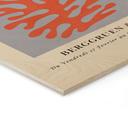 Houten Wanddecoratie Abstract koraal in Matisse-stijl - Costa