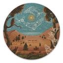 Houten Wanddecoratie Spiritueel Dierenrijk in de Nacht - Oliver Robins - Rond