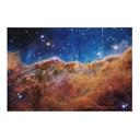 Textielposter - Carina Nebula - James Webb Telescope