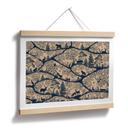 Poster Dierensilhouetten in het Noordse Bos - Oliver Robins