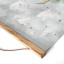 Textielposter Zwanen en muizen in sterrenvlucht - Ms Tiff
