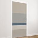 Pellicola adesiva per porte Agnes Balance - Strisce orizzontali - Sir Edward x Grigory Gladarev