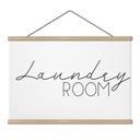 Textielposter Laundry Room