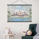 Kinderkamer Textielposter Dierlijk uitstapje in de natuur - Oliver Robins