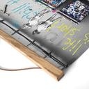 Textielposter - Life is Short - Banksy