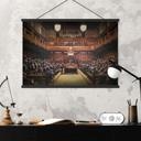 Textielposter - Monkey Parliament - Banksy