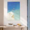Wanddecoratie Duik in de zee - Rivers - Alu-Dibond