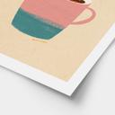 Poster Hopp i kaffet - Rivers