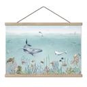 Kinderkamer Textielposter Leven in de zee - Kikki Belle
