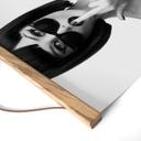 Textielposter Stijlvolle provocatie - Drake