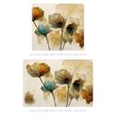 Fotomural Flores de amapola secas con aspecto vintage - Treechild