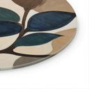 Stampa su Vetro Emil's Garden - Foglie Botaniche - Sir Edward x Grigory Gladarev - Rotondo
