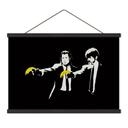Textielposter - Pulp Fiction - Banksy