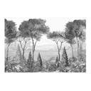 Textielposter Idyllisch plantenlandschap - Ms Tiff