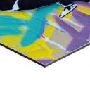 Wandbild Ballerina mit Football Graffiti - Habib - Alu-Dibond - 30x45 cm