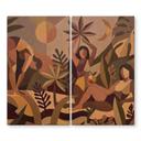 Copripiano cottura Amber Flora - Donne nella foresta pluviale - Sir Edward x Grigory Gladarev