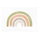 Textielposter Regenboog aquarel - Nouveauprints
