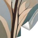 Fotobehang Emil's Bloom - Abstracte Bloemen - Sir Edward x Grigory Gladarev - Rond
