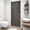 Lámina para puertas hormigón gris oscuro, aspecto hormigón