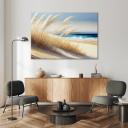 Canvasbillede, strand havklitter