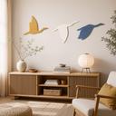 Decori in feltro - Gru migratrici (Set da 3)