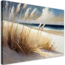 Canvasbillede, Strand havklitter landskab