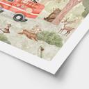 Poster Dieren Brandweer in het Bos - Oliver Robins
