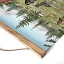 Kinderkamer Textielposter Paardenweide in het natuurpark - Oliver Robins