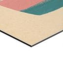 Tableau Plongeon dans le café - Rivers - Alu-Dibond