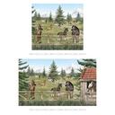 Fotomural Habitación Infantil Cercado de Caballos en el Parque Natural - Oliver Robins