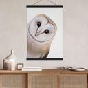 Textil poster Nyfiken tornuggla - Korenkova