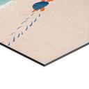 Wanddecoratie Kleine schildpad aan zee - Rivers - Alu-Dibond