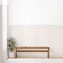 Panneaux muraux revêtement mural beige avec cadre