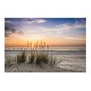 Textielposter Duinen bij zonsondergang